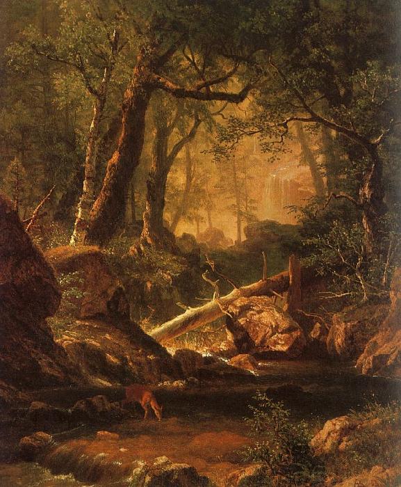 Bierstadt, Albert The Rocky Mountains, Landers Peak oil painting picture